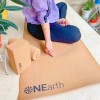 OnEarth Yoga Block/Brick - Cork Pack of 1