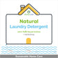 Ahinsa Care Natural Laundry Detergent Liquid 1lit