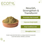 Ecotyl Ayurvedic Hair Pack | For Hair Conditioning & Strengthening | Blend of 10+ Herbs | 100g