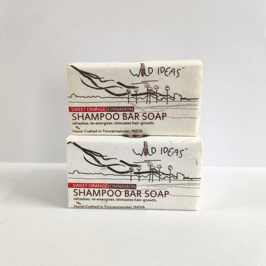 Wild Ideas Shampoo Bar Soap Activated Charcoal & Lavender 100G (Pack Of 2)