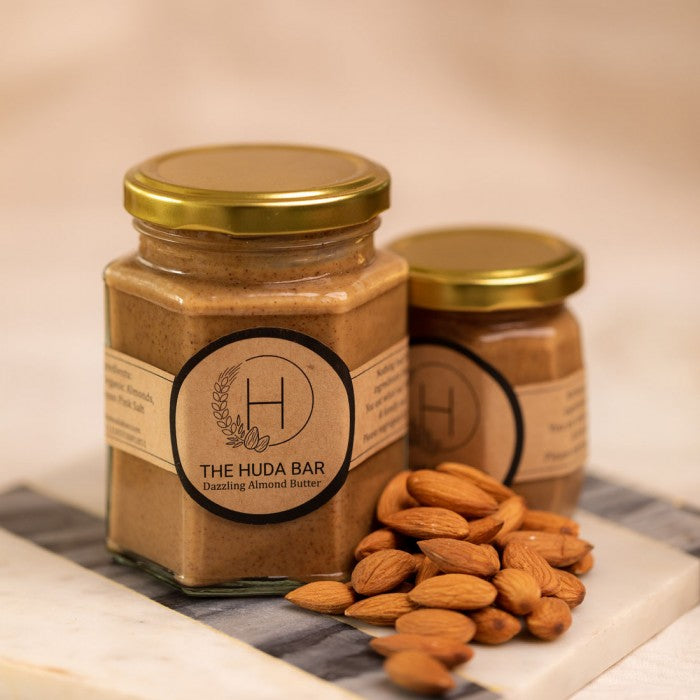 The Huda Bar Dazzling Almond Butter