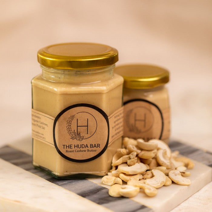 The Huda Bar Roasted Cashew Butter