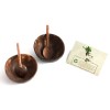 Thenga Mini Coconut Bowl /Shell + Spoon (Set Of 2, 110 Ml) | For Serving Sauce, Chutney, Dessert Bowl