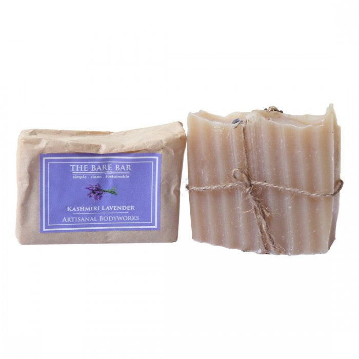 The Bare Bar Kashmiri Lavender Soap Bar 100 G