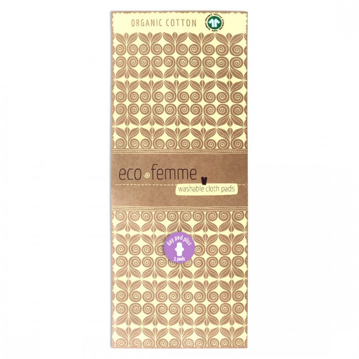 Eco Femme Natural Organic Day Pad Twin Pack