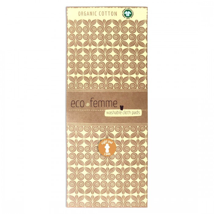 Eco Femme Natural Organic Night Pad Twin