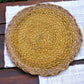 Jute Placemats set of 2 (yellow)