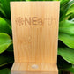 Bamboo mobile stand