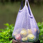 Organic cotton Reusable Mesh Bag Purple (Pack of 2)