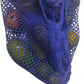 Organic cotton Reusable Mesh Bag Purple (Pack of 2)