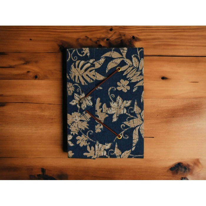 OnEarth Recycled Paper Vintage Journal (BLUE) - Small