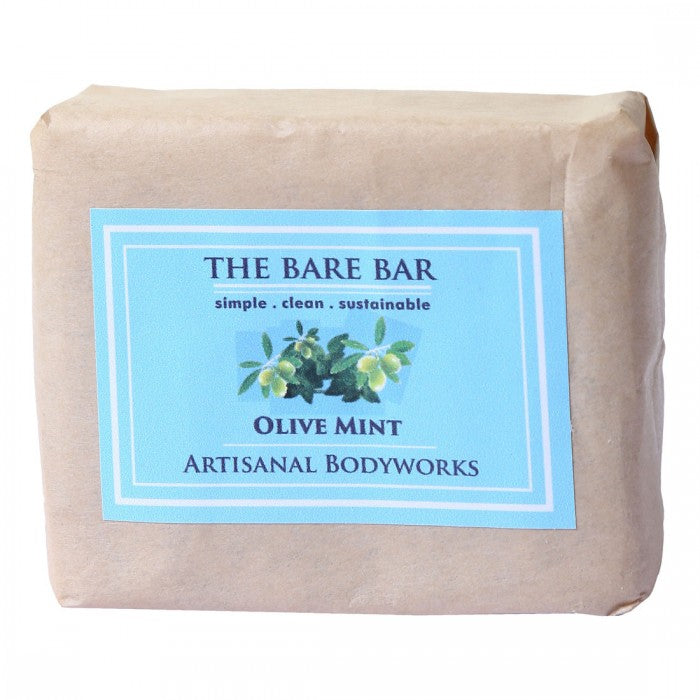 The Bare Bar Olive Mint Soap Bar 100 G