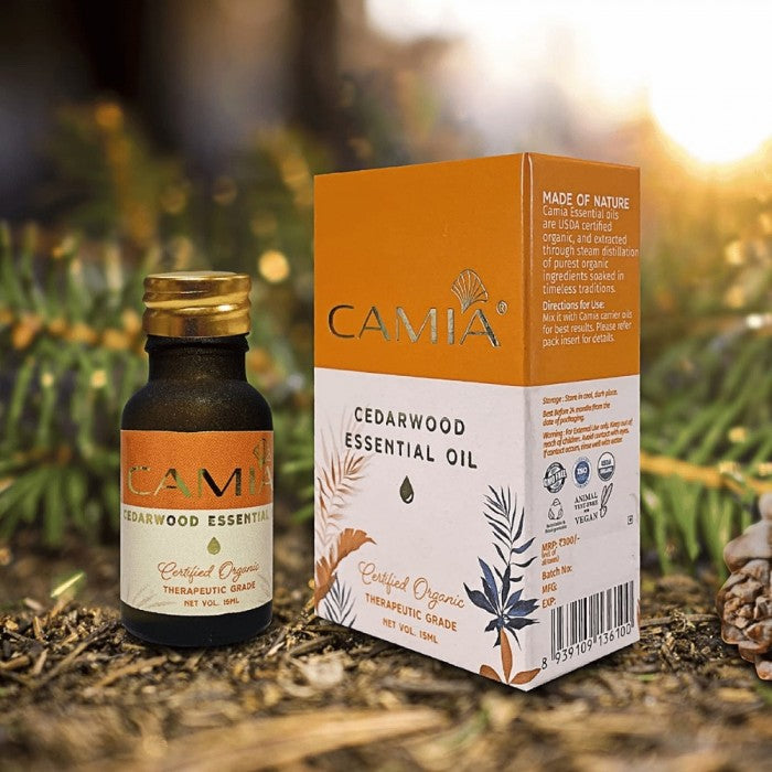 MyCamia Cedarwood Organic Essential Oil 15ml