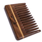 Organic B Fragrant & Pure Indian Rosewood Tailored Wide Comb | Pocket Size