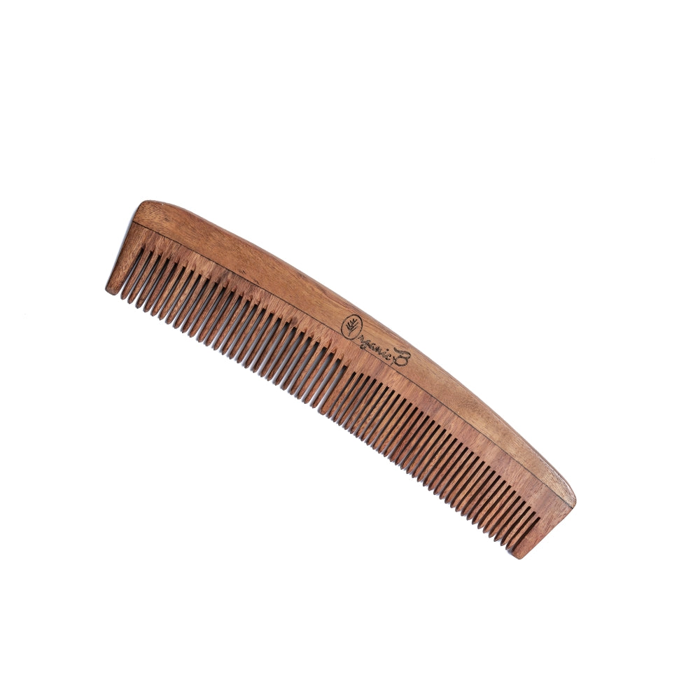 Organic B Fragrant & Pure Indian Rosewood Richness Dual Comb