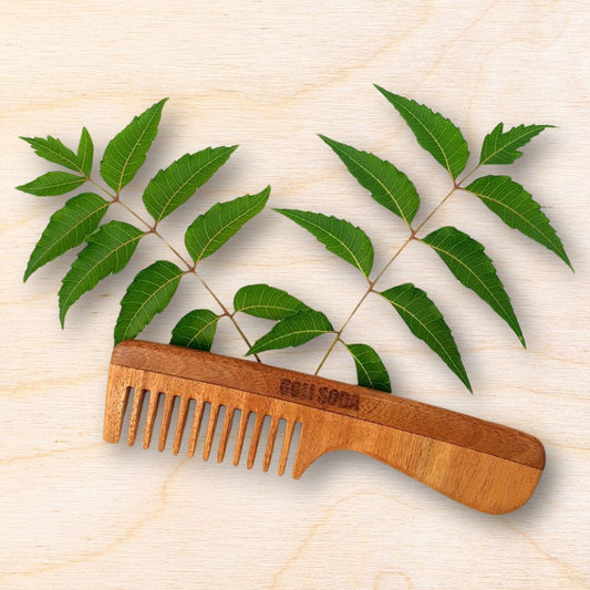 Neem Wood Comb for Natural Hair Care