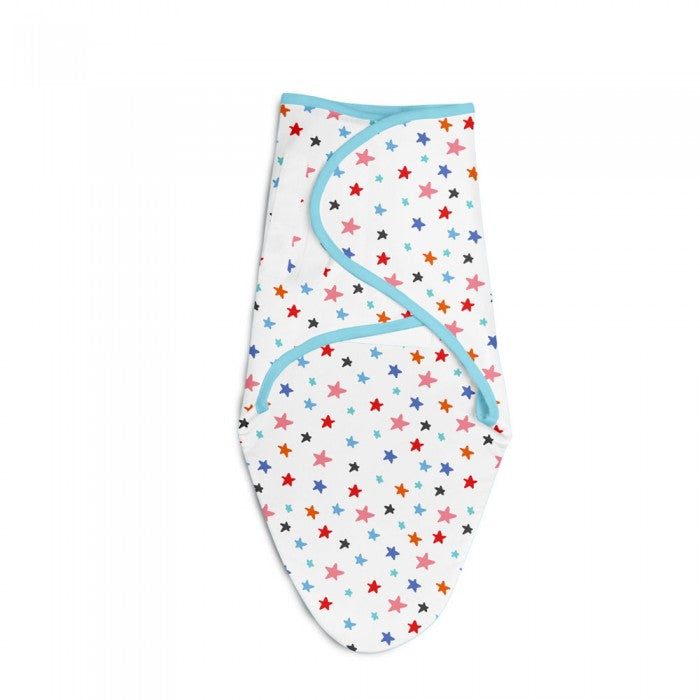 SuperBottoms Dry Feel Swaddle Wrap 0-3 M - Pack Of 3 (Starry Skies - Ba Ba Sheep - Happy Clouds)