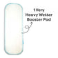 SuperBottoms Very Heavy Wetter Booster Pad. Cloth Diaper Insert Soaker With Hemp And Cotton