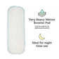 SuperBottoms Very Heavy Wetter Booster Pad. Cloth Diaper Insert Soaker With Hemp And Cotton (Pack Of 3)