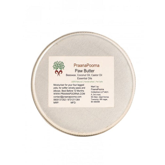 Praanapoorna Natural Paw Butter for Pets 40g