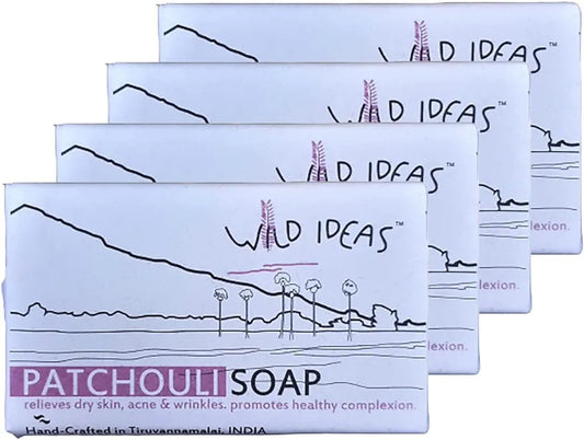 Wild Ideas Hand Made Soap Patchouli 100G (Pack Of 4)