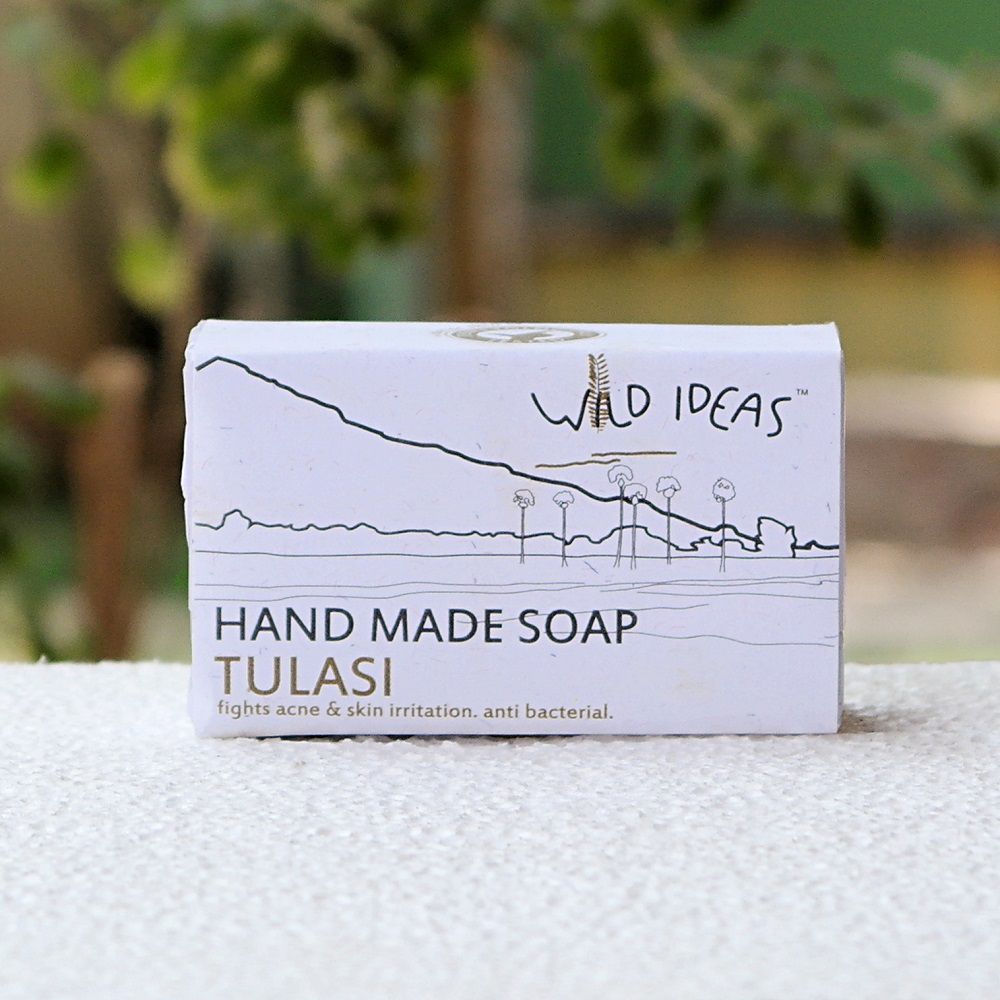 Wild Ideas Hand Made Soap Tulasi 100G (Pack Of 4)