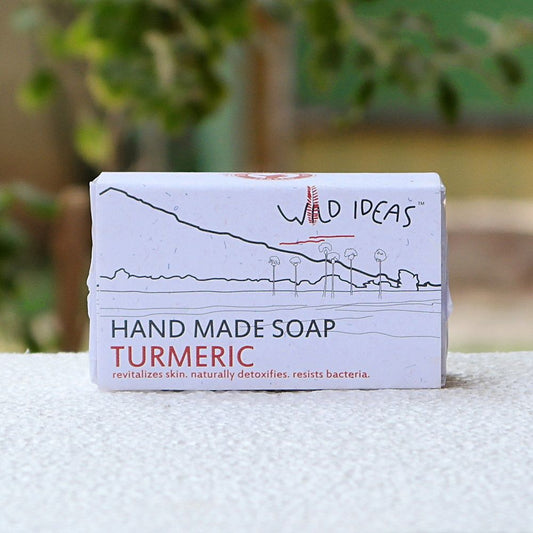 Wild Ideas Hand Made Soap Turmeric 100G (Pack Of 4)