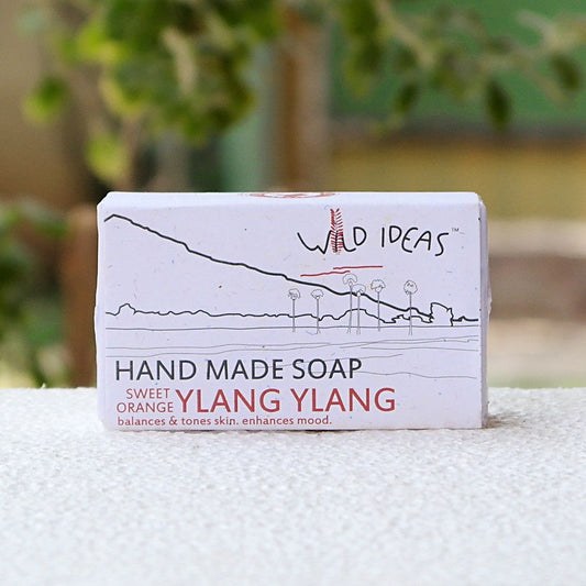 Wild Ideas Hand Made Soap Sweet Orange/Ylang Ylang 100G (Pack Of 4)