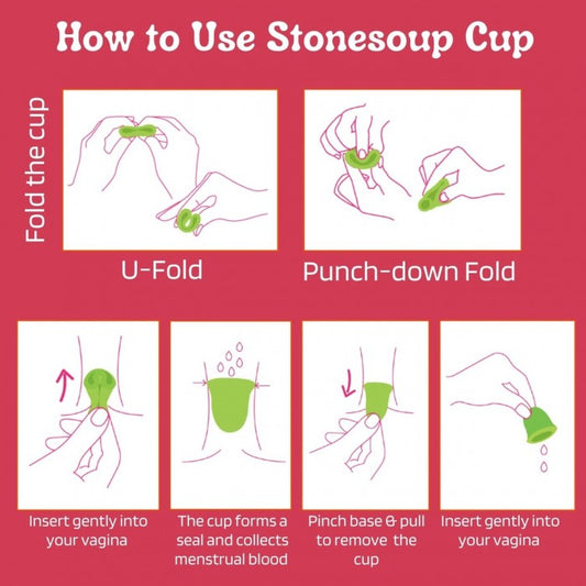 Stonesoup Reusable Soft Menstrual Cup