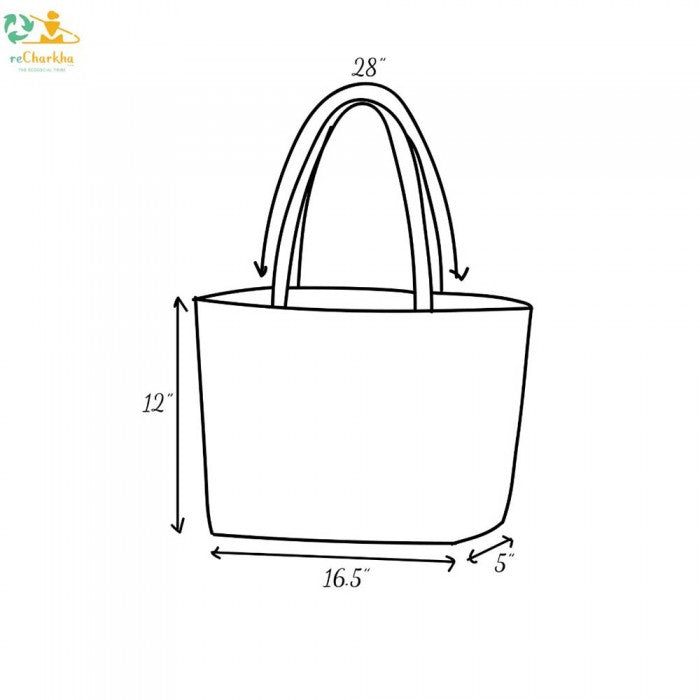 ReCharkha Shop N Go Bag