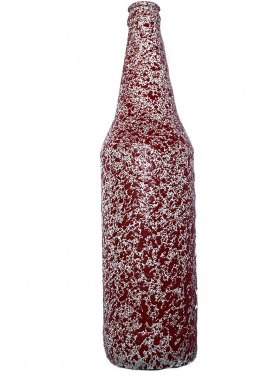 Upcycled Beer Bottle For Multipurpose - Red