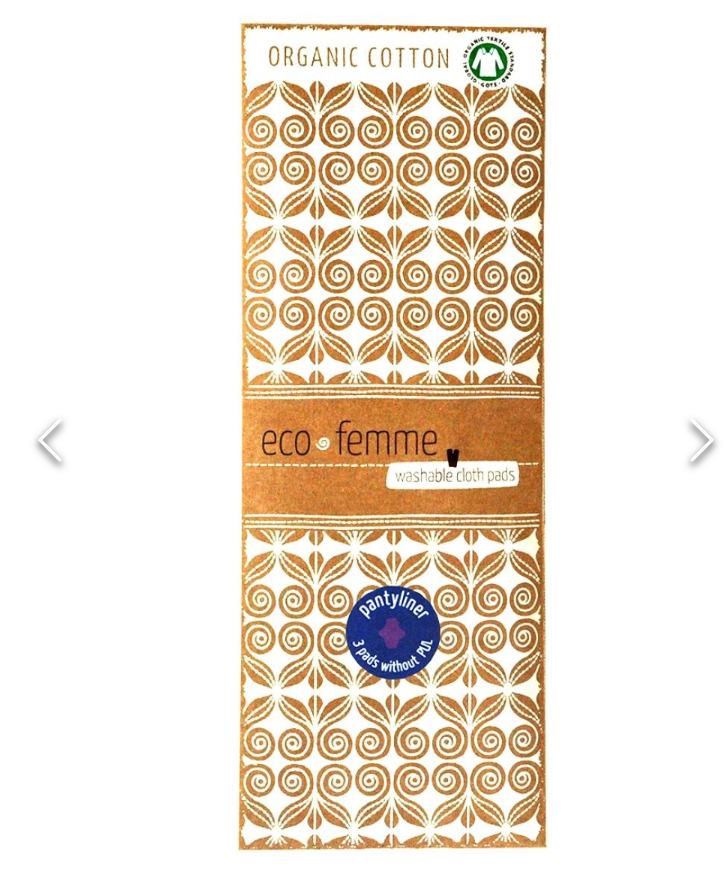 Eco Femme Natural Organic Pantyliner With Pul