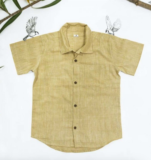 Conscience Organic Cotton Boys Shirt H/S