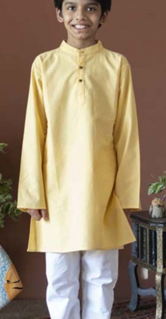 Conscience Organic Cotton Boys Kurta F/S