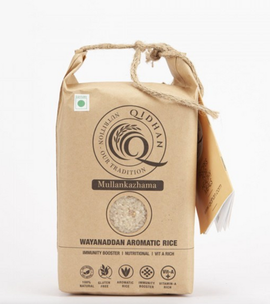 Qidhan Mullankhazama - Wayanadan Aromatic Rice - 1 Kg