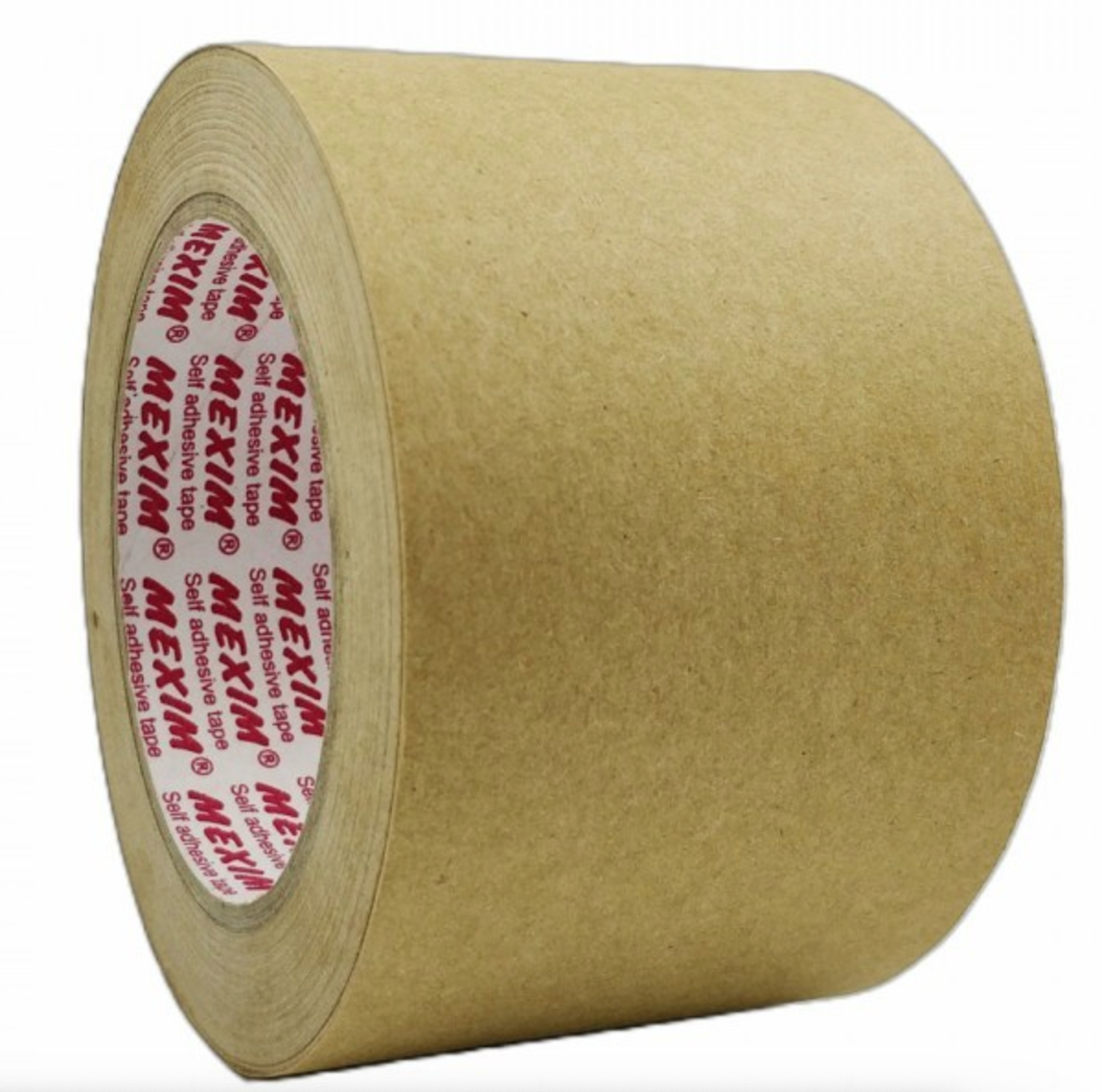 Ecosattva Water Activated Tape - Brown Scrim Reinforced - 48mm x 50 meters x 6 Rolls