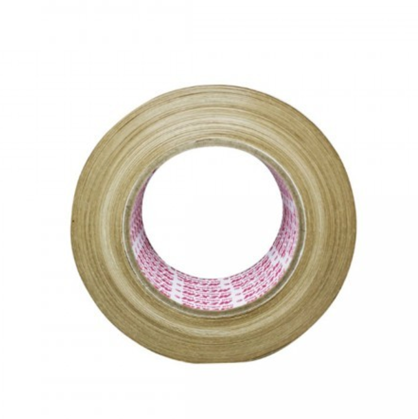 Ecosattva Water Activated Tape - Brown Plain - 70mm x 50 meters x 4 Rolls