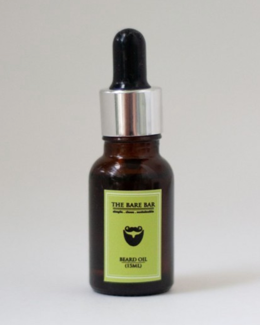 The Bare Bar Refreshing Beard Oil With Spearmint 15 ML