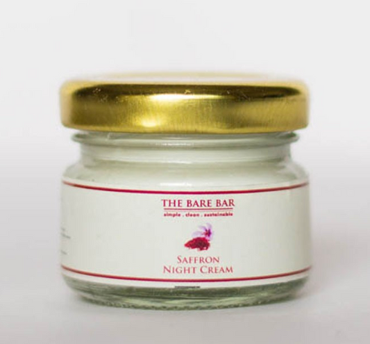 The Bare Bar Saffron Night Cream 100 G