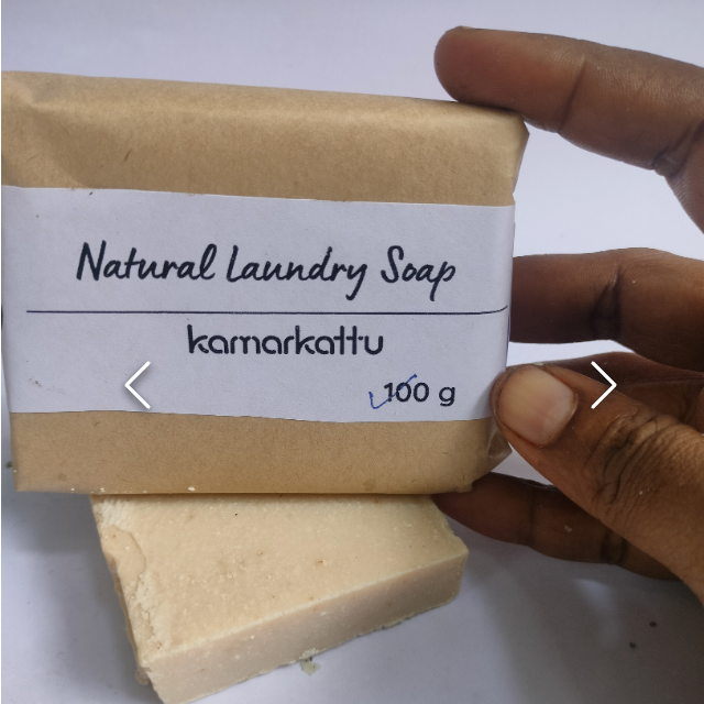 Kamarkattu Ecostore Natural Laundry Soap - 100 G ( Pack Of 4 )