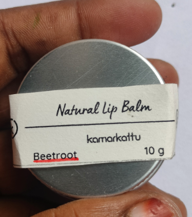 Kamarkattu Ecostore Natural Lip Balm - Beetroot -10 G