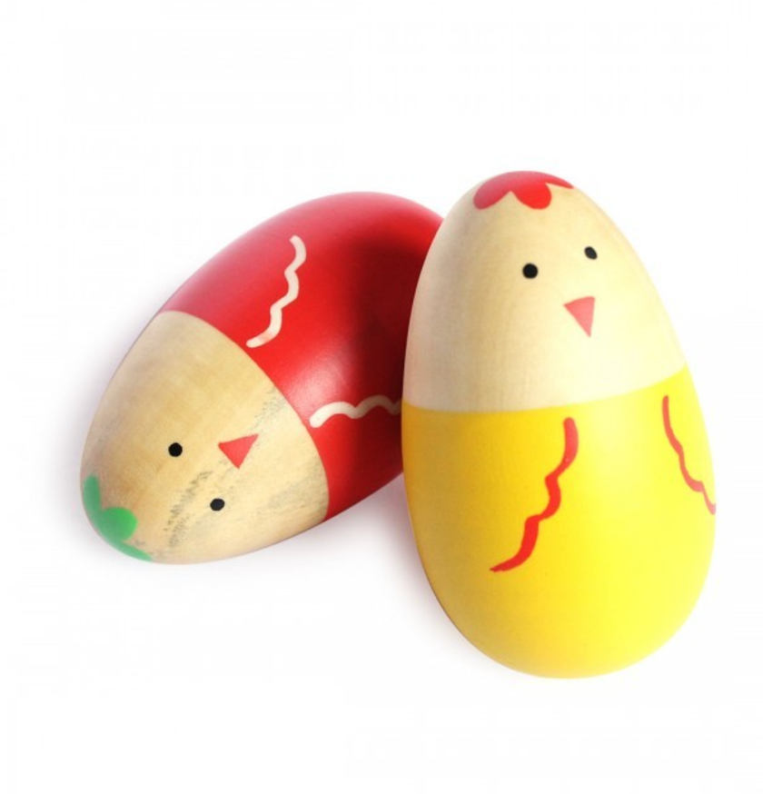 Shumee Wooden Egg Shakers (0-2 Years)