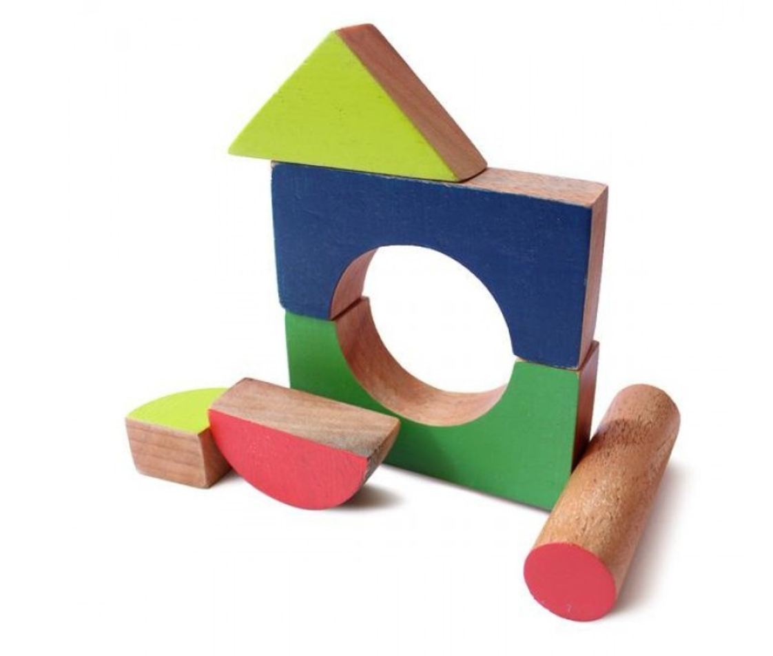 Shumee Wooden Multishape Chalk-o-Blocks Set (3-6 Years)