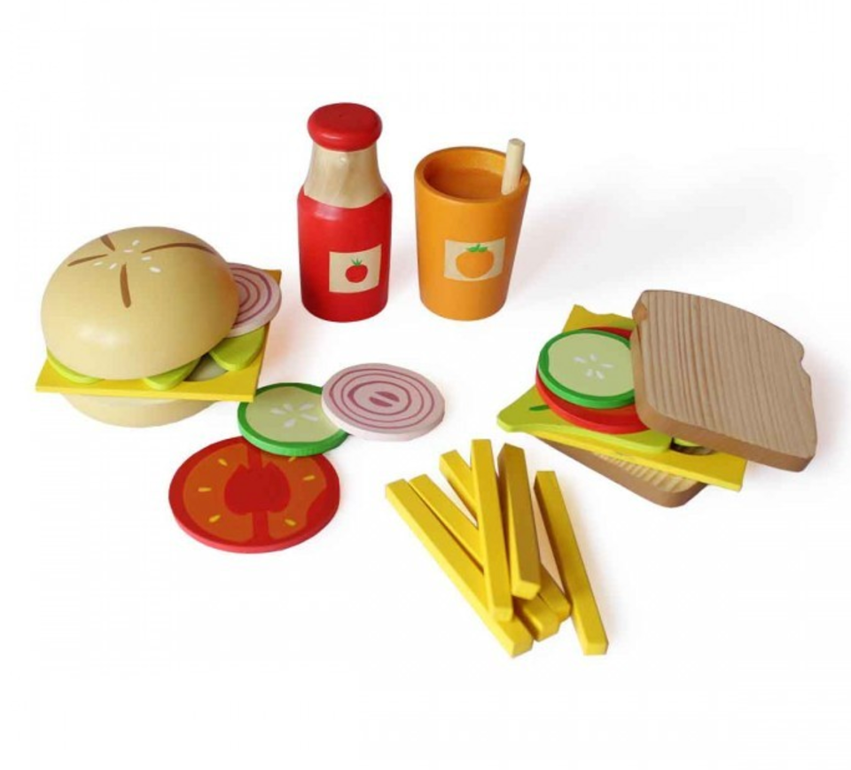 Shumee Sandwich And Burger Wooden Set (3-6 Years)