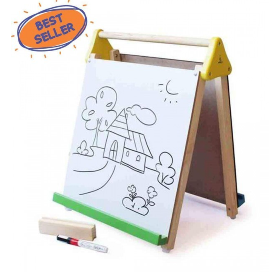 Shumee Wooden Table-Top 3-in-1 Drawing Board (2-8 Years)