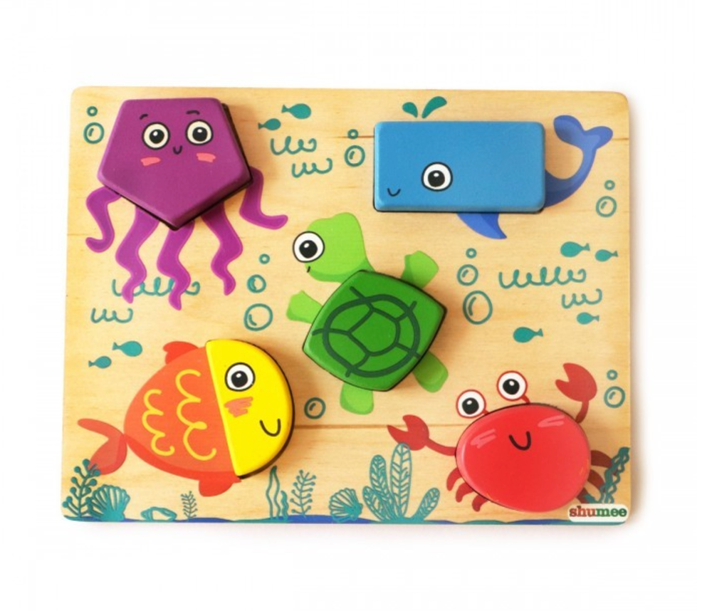 Shumee Under The Sea Shape Puzzle Set (2-5 years)