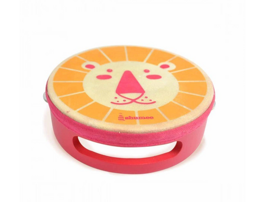 Shumee Wooden Lion Tambourine for Kids (1-6 years)