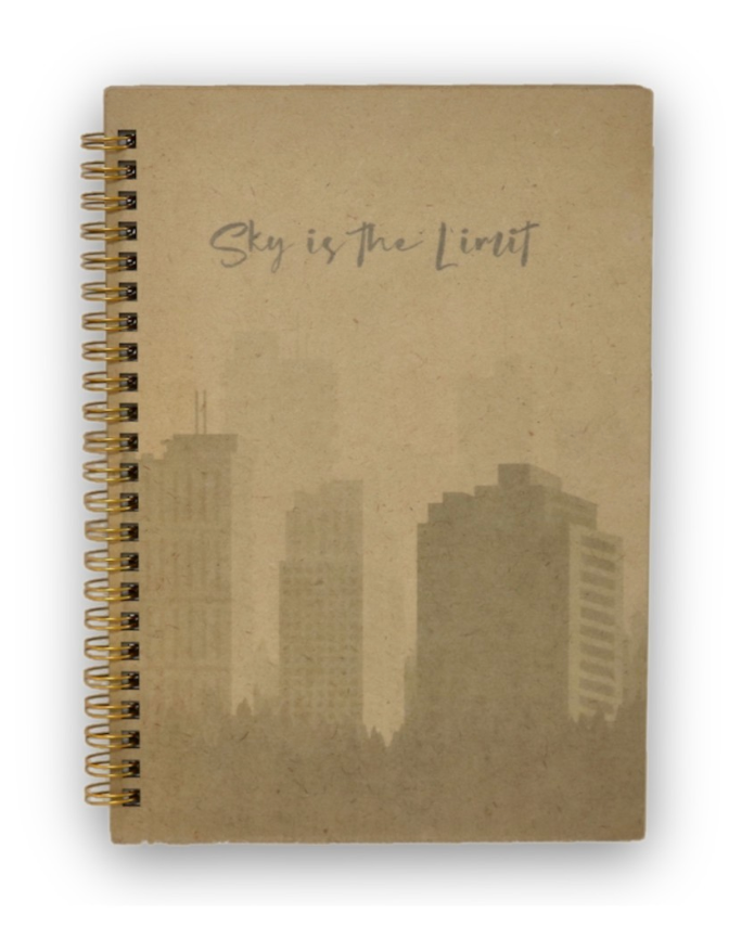 Bravo Crafts Sky Is The Limit Sustainable Printed Diary