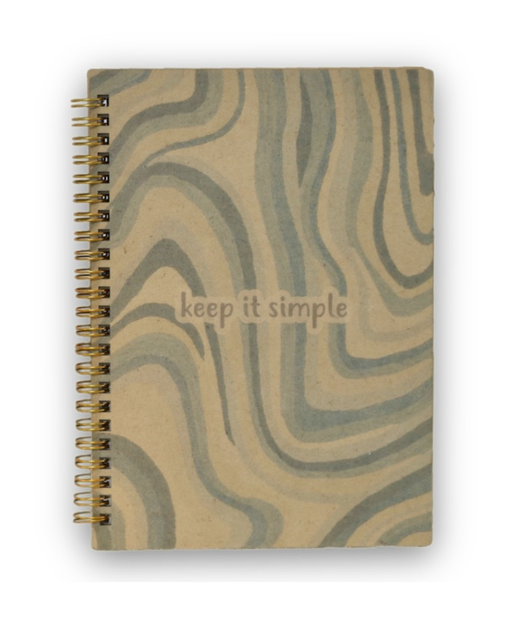 Bravo Crafts Keep It Simple Sustainable Printed Diary