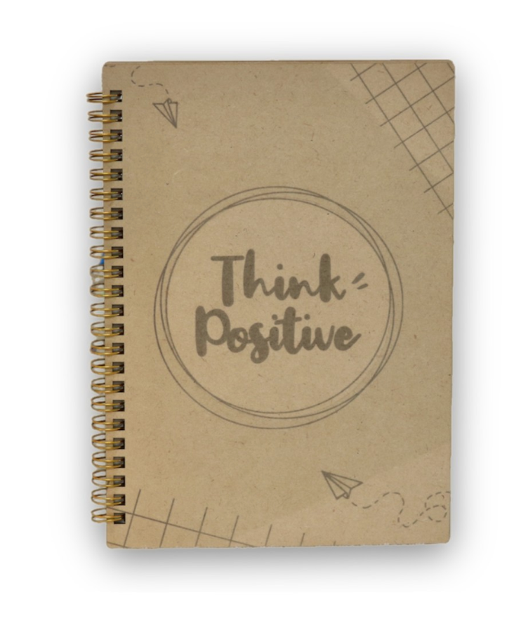 Bravo Crafts Think Positive Sustainable Printed Diary